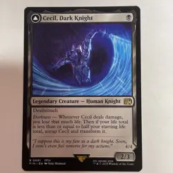 Cecil, Dark Knight/Redeemed Paladin Final Fantasy #91 Rare - Image 1