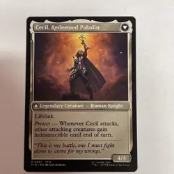 Cecil, Dark Knight/Redeemed Paladin Final Fantasy #91 Rare - Image 2