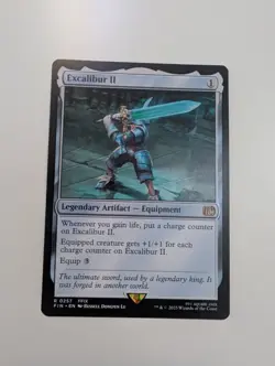 MTG - Excalibur II - Final Fantasy NM/M Condition - Image 1