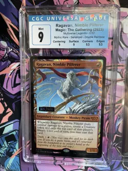 Ragavan, Nimble Pilferer Serial Numbered 315/500. CGC 9 - Image 1