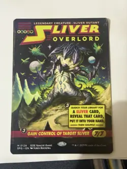 Magic the Gathering - Sliver Overlord - Special Guest - NM - EOE - 0128 - Image 1