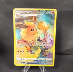 2022 Pokemon SWSH Brilliant Stars Flareon Trainer Gallery Holo #TG01/TG30 - Image 1
