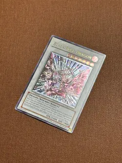 YUGIOH GREY PRINT Black Rose Dragon CSOC-EN039 Ultimate Rare 1st Edition NM - Image 1