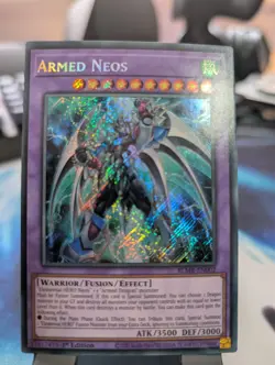 YuGiOh! Armed Neos BLMR-EN002 Secret Rare 1st Ed - Image 1