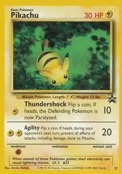 Pikachu - 27 - The Power of One VHS/DVD release HP, English Pokemon Pokemon Prom - Image 1