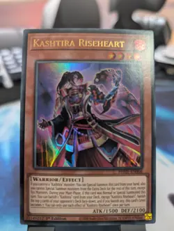 YuGiOh! Kashtira Riseheart PHHY-EN006 Ultra Rare 1st Ed - Image 1