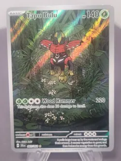 Pokemon TCG Tapu Bulu 065/064 Sv: Shrouded Fable Holo Illustration Rare NM - Image 1