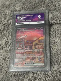 Mew EX 053 SVP Pokemon 151 UPC Promo English Ace 9 - Image 1