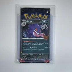 2024 POKEMON TRICK OR TRADE #057 GENGAR - BRAND NEW plus 1x Trick Of Trade Pack - Image 5