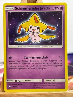 Schimmerndes Jirachi 42/73 Schimmernde Legenden Deutsch NM Pokemon - Image 1