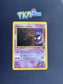 Pokemon TCG Sabrina’s Gastly Gym Challenge 96/132 Regular MP. - Image 1