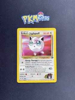 Pokemon TCG Erika's Jigglypuff Gym Challenge 69/132 Regular MP. - Image 1