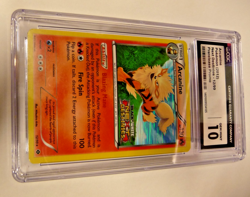 Pokemon Arcanine Next Destinies Prerelease Promo 12/99 Graded CGC GEM MINT 10 - Image 2