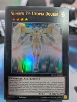 YuGiOh! Number 39: Utopia Double DUPO-EN008 Ultra Rare 1st Ed - Image 1