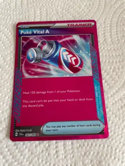 Pokemon TCG S&V Shrouded Fable: Poke Vital A - Ace Spec 062/064 - Image 1