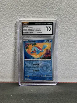 Pokemon Scarlet & Violet 151 Squirtle 007/165 Costco exclusive CGC 10 GEM MINT - Image 1