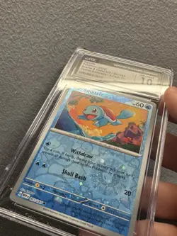 Pokemon Scarlet & Violet 151 Squirtle 007/165 Costco exclusive CGC 10 GEM MINT - Image 2
