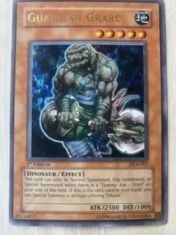 Guardian Grarl DCR-007 Dark Crisis 1st Edition - Image 1