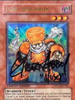 Yu-Gi-Oh! Junk Synchron DPCT-ENY01 Ultra Rare Limited Edition PSA Auto / Signed - Image 2