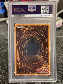 Yu-Gi-Oh! Junk Synchron DPCT-ENY01 Ultra Rare Limited Edition PSA Auto / Signed - Image 5