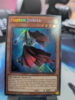 YuGiOh! Photon Jumper BLMR-EN043 Secret Rare 1st Ed - Image 1