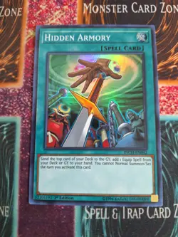 Yu-Gi-Oh! Hidden Armory INCH-EN042 Super Rare 1st Edition Near Mint a1/ - Image 1