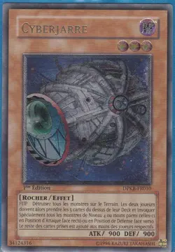 Yu-Gi-Oh! Cyberjarre DPKB-FR010 1ere Ed. Ultimate Rare Format Goat COMME NEUF !! - Image 1