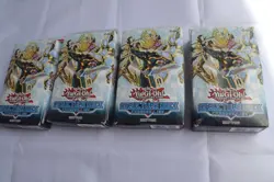 Lot of 4 English YGO Yugioh Cards Cyberse Link Structure Deck. NOS. Box Wear. - Image 1