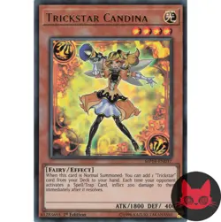 Yugioh Trickstar Candina MP18-EN037 Ultra Rare 1st Edition NM - Image 1