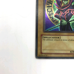 Dark Magician LOB-005 Ultra Rare LP Yu-Gi-Oh! Legend of Blue Eyes Holographic - Image 2