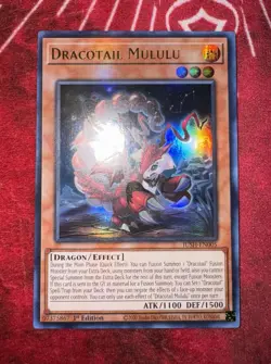 Yu-Gi-Oh! TCG Dracotail Mululu-JUHU-Ultra Rare-EN005-1st Edition-Near Mint - Image 1