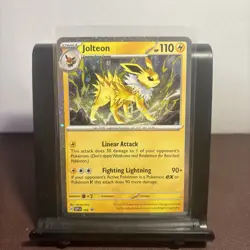 Jolteon Cosmos Holo - SVP169 - Black Star Promo Card - Pokemon TCG Prismatic - Image 1