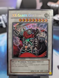 YuGiOh! XX-Saber Gottoms CT06-ENS04 Secret Rare* - Image 1