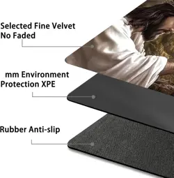 Card Game Playmat for MTG & TCG, 24x14 inch Non-Slip Magic Playmat, Durable Rubb - Image 3