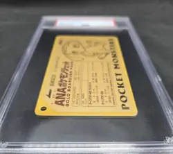 PSA 10 Mew ANA Pokemon Jet Gold Boarding Pass No.2 Promo Japanese Card 1998 - Image 3