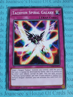 CHIM-EN073 Tachyon Spiral Galaxy Yu-Gi-Oh Card 1st Edition New - Image 1
