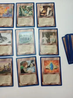MECCG Middle Earth CCG Lot of 45 Resource card Wizards Tolkien 1996 Blue border - Image 3