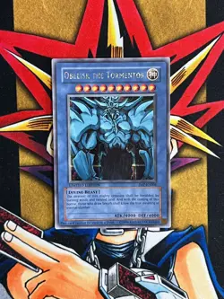 JMP-EN004 Obelisk The Tormentor Secret Rare Limited Edition LP Yugioh Card - Image 1