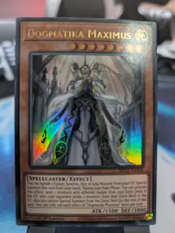 YuGiOh! Dogmatika Maximus MP21-EN105 Ultra Rare 1st Ed - Image 1