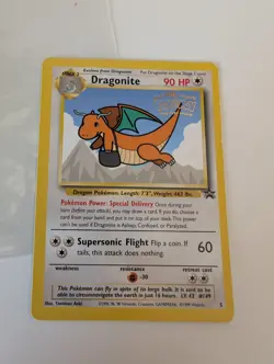 Pokemon TCG Dragonite Black Star Promo #5 WB Movie Promo Card - Image 4