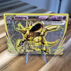 Nidoking Break - 46/108 - Pokemon Evolutions XY Ultra Rare Card NM - Image 1