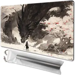 MTG Playmat Size 24x14in Free Storage Bags Non-Slip Backing, Ideal for Card Game - Image 1