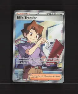 Bill's Transfer 194/165 Scarlet & Violet 151 Full Art Ultra Rare Pokemon Card NM - Image 1