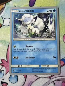 Alolan Vulpix 21/145 World Championships Pokemon Card NM! 2017 - Image 1