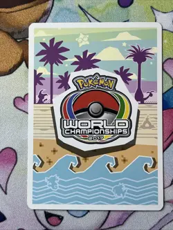 Alolan Vulpix 21/145 World Championships Pokemon Card NM! 2017 - Image 2