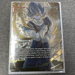 Dragon Ball Fusion World Vegito E-02 Energy Marker Parallel ENGLISH Card Mint - Image 1