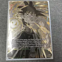 ENGLISH Dragon Ball Super Card Game Fusion World Bardock Energy Marker E-06 - Image 1