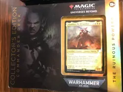 Magic The Gathering MTG Warhammer 40,000 40k Collector Edition Commander Box Set 195166173450 - Image 3