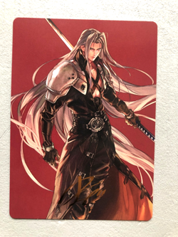 Mtg Carte Magic Final Fantasy Sephiroth Fabled Art Gold Signed JPN 44 NM - Image 1