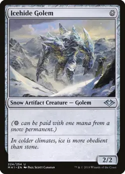 Icehide Golem [Modern Horizons] Near Mint MTG - Image 1
